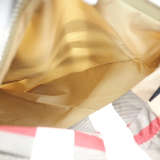 BURBERRY Nylon jacket 8050282 Nylon beige Hoodie Nova Check Tisci period mens L Used Authentic