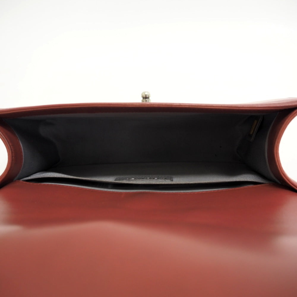 CHANEL Shoulder Bag lambskin pink ChainShoulder Bag Boy chanel Women Used Authentic