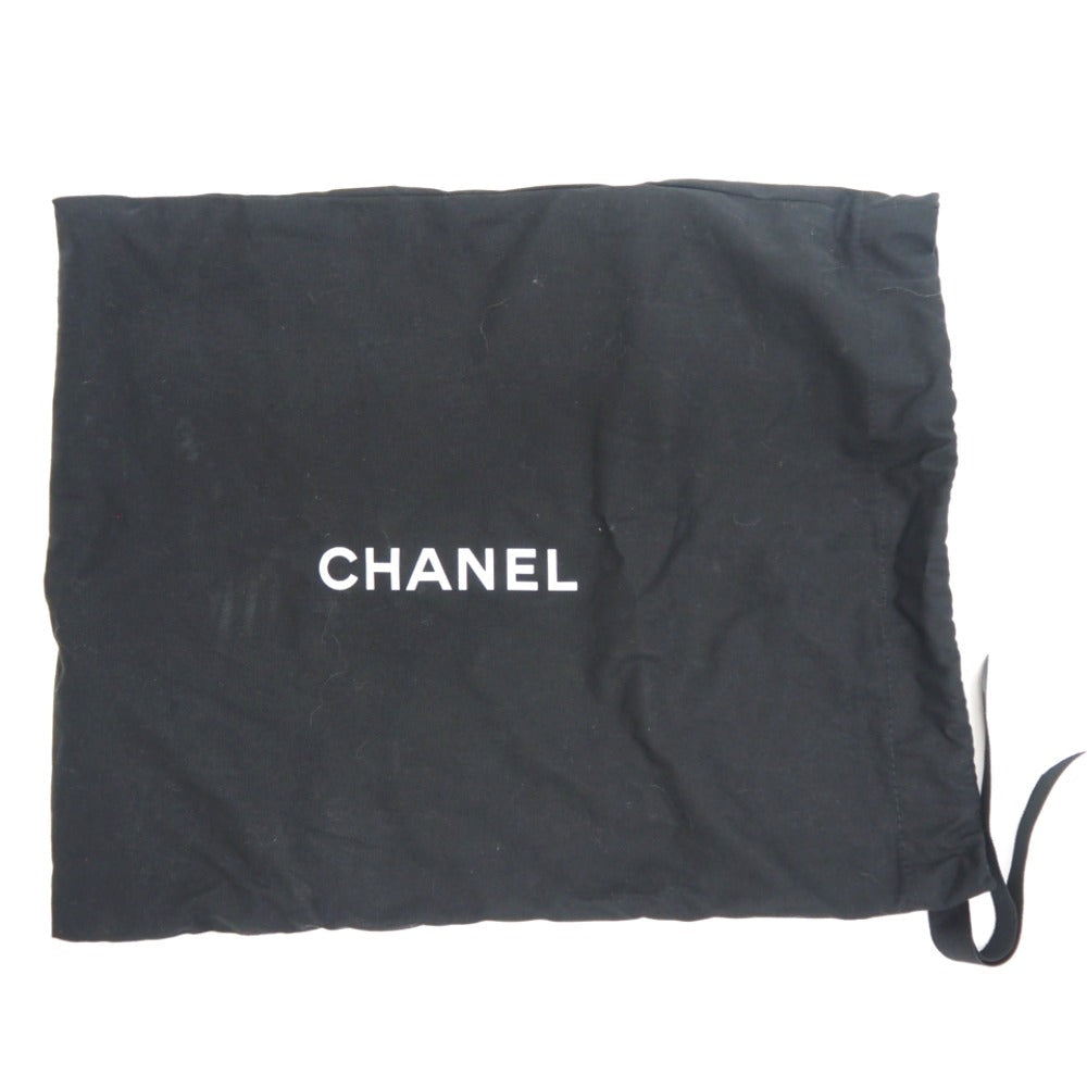 CHANEL Shoulder Bag Leather, Tweed khaki ChainShoulder COCO Mark Boy Chanel Women Used Authentic