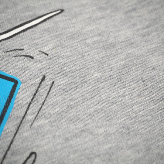 GUCCI Short sleeve T-shirt 548334 cotton gray Donald duck unisex(Unisex) XXS Used Authentic