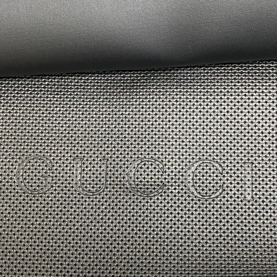 GUCCI Other miscellaneous goods Leather, Canvas black GG canvas unisex(Unisex) Used Authentic