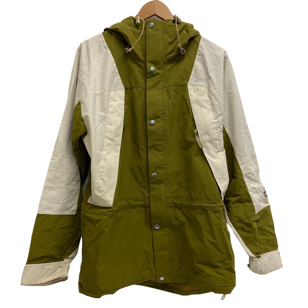 GUCCI Other outerwear Cotton denim, nylon White x brown The North Face Hoodie mens M Used Authentic