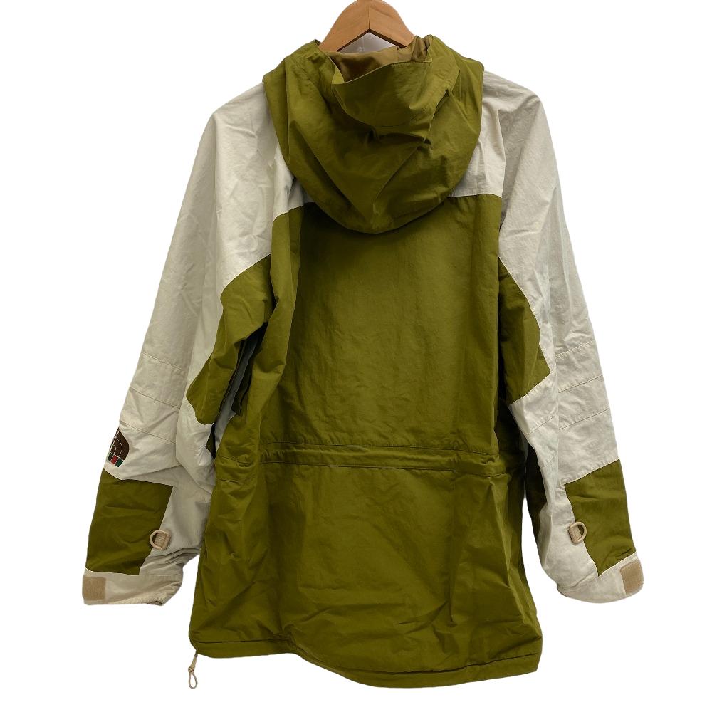 GUCCI Other outerwear Cotton denim, nylon White x brown The North Face Hoodie mens M Used Authentic