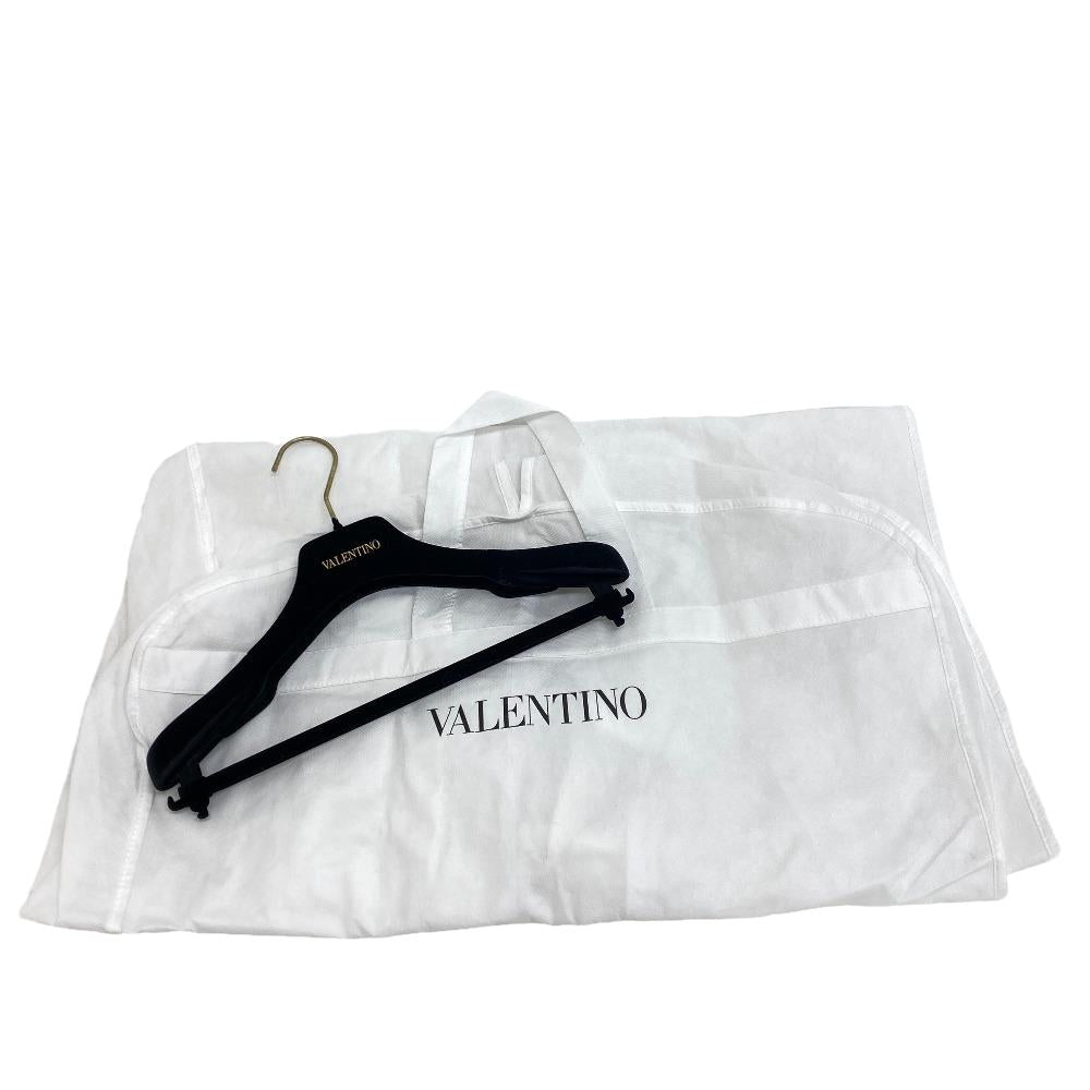 VALENTINO Down jacket Polyester, Nylon black 40 DUVET COUTURE Women 40 Used Authentic