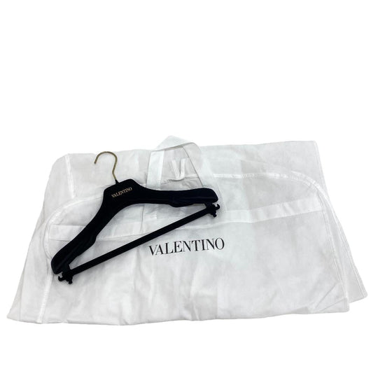 VALENTINO Down jacket Polyester, Nylon black 40 DUVET COUTURE Women 40 Used Authentic