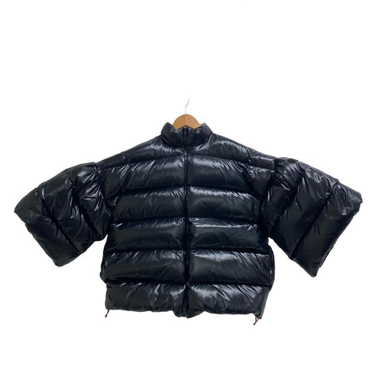 VALENTINO Down jacket Polyester, Nylon black 40 DUVET COUTURE Women 40 Used Authentic