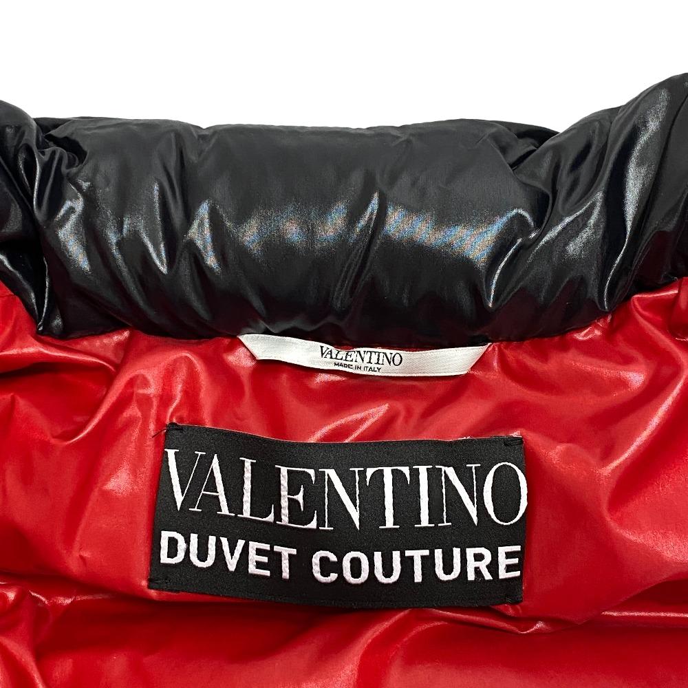 VALENTINO Down jacket Polyester, Nylon black 40 DUVET COUTURE Women 40 Used Authentic