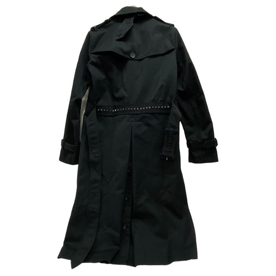 VALENTINO trench coat MV3CH1453JC Cotton, Linen Navy I44 Rockstud Untitled mens 01 Used Authentic