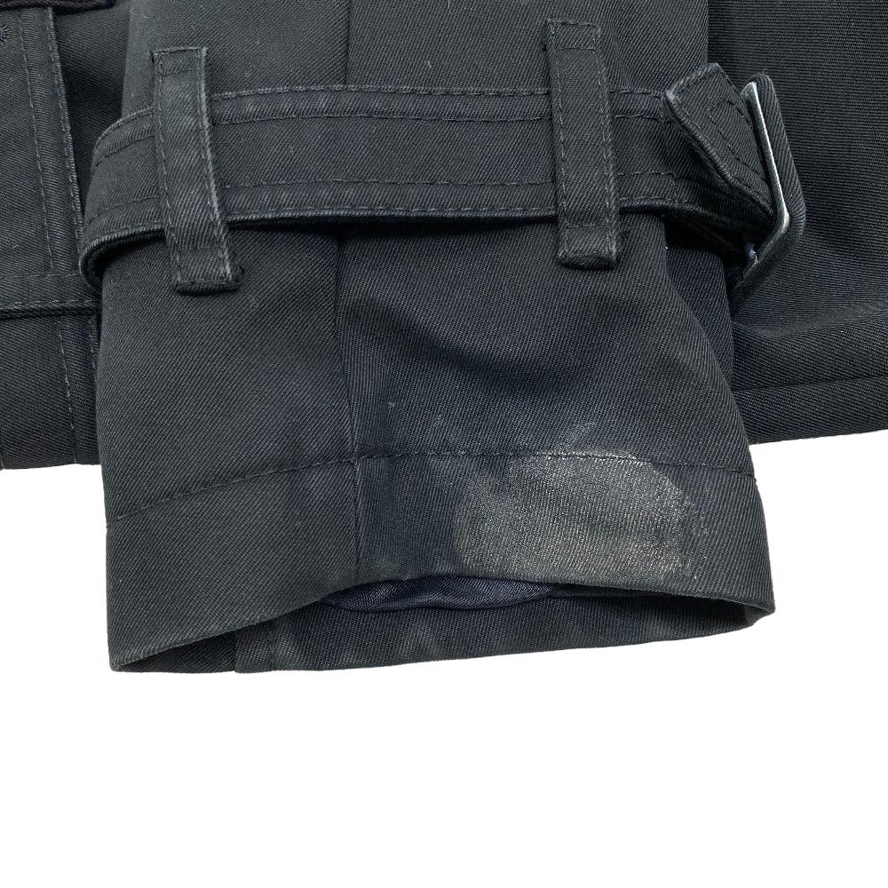 VALENTINO trench coat MV3CH1453JC Cotton, Linen Navy I44 Rockstud Untitled mens 01 Used Authentic