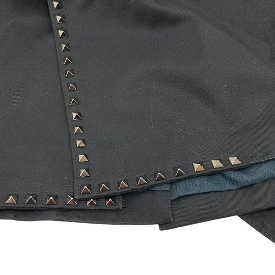 VALENTINO trench coat MV3CH1453JC Cotton, Linen Navy I44 Rockstud Untitled mens 01 Used Authentic