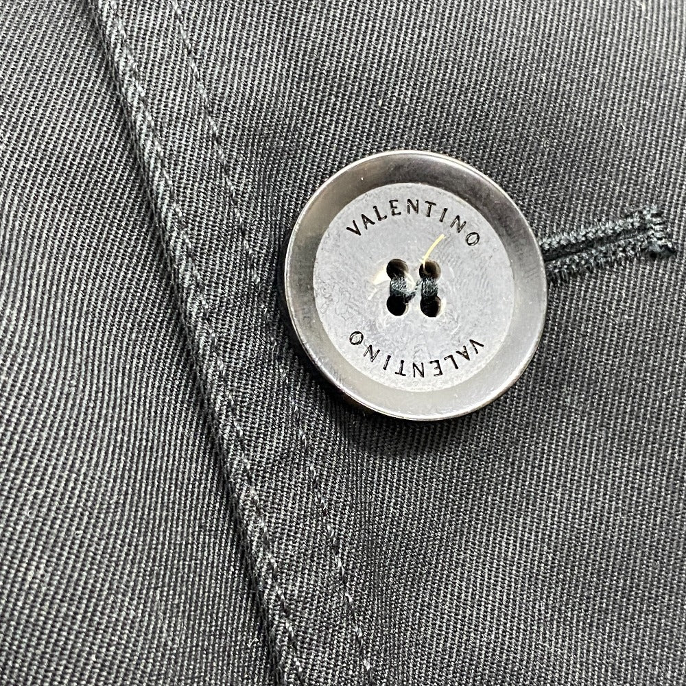 VALENTINO trench coat MV3CH1453JC Cotton, Linen Navy I44 Rockstud Untitled mens 01 Used Authentic