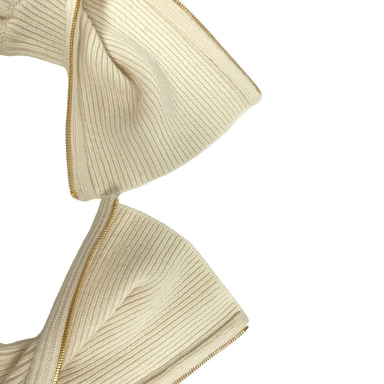 GUCCI knit XKB2A Wool, Acrylic white High neck knit XS(160/84Y)