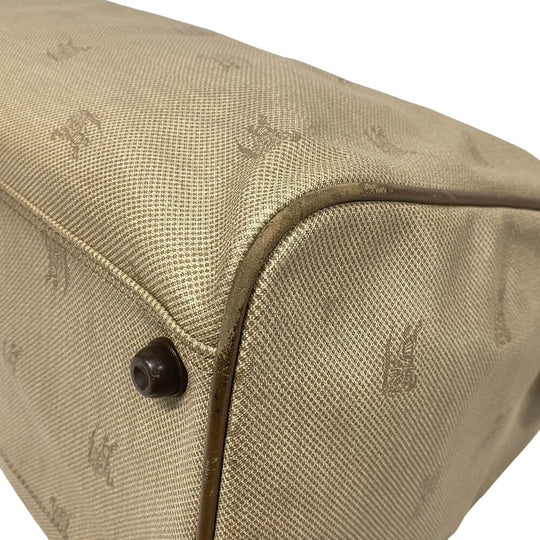 BURBERRY Boston Duffel bag PVC beige mens(Unisex) Used Authentic
