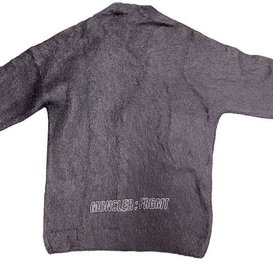 MONCLER cardigan Nylon black Moncler Genius 21 years Moheya Fragment mens TG M Used Authentic