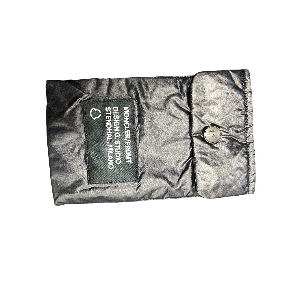 MONCLER cardigan Nylon black Moncler Genius 21 years Moheya Fragment mens TG M Used Authentic