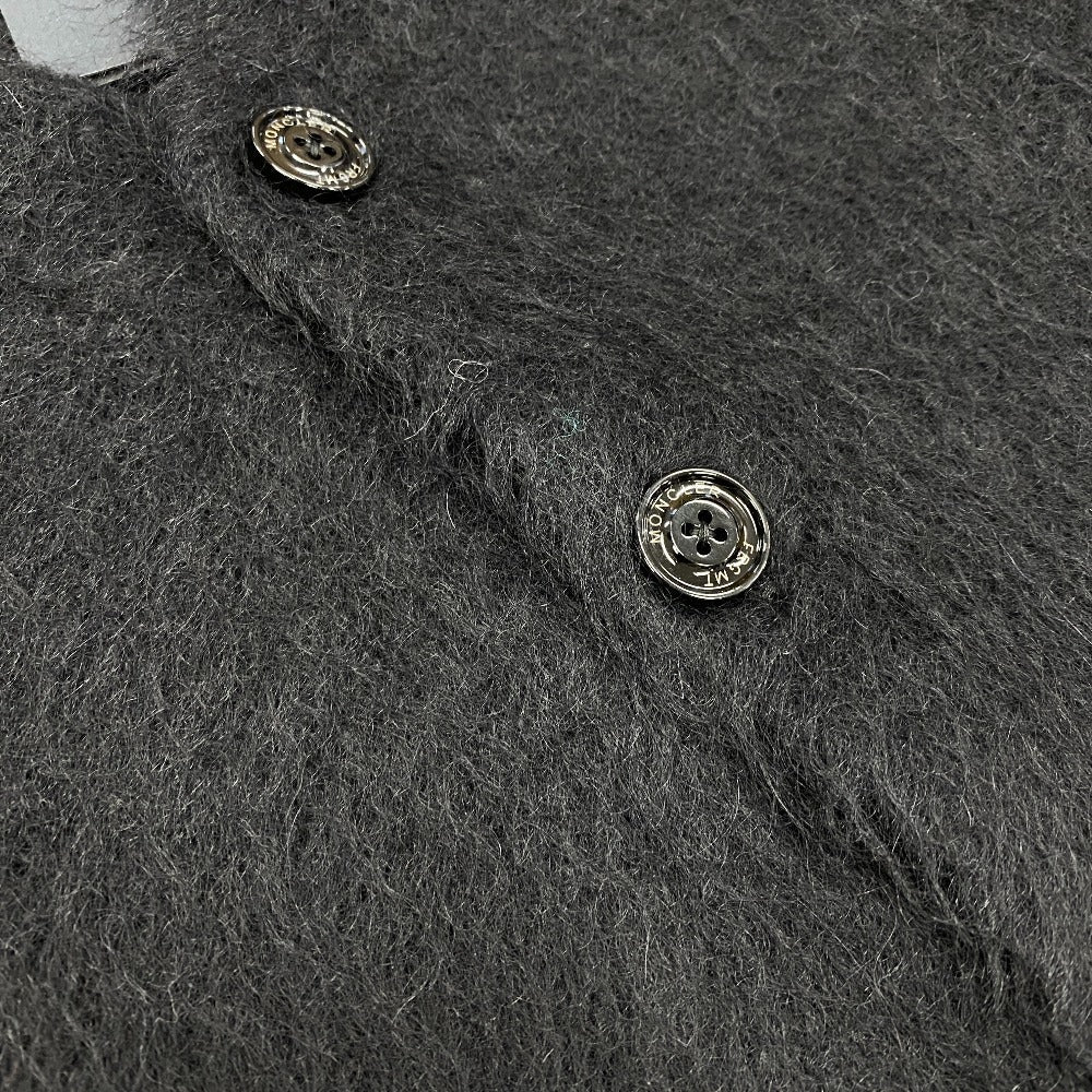 MONCLER cardigan Nylon black Moncler Genius 21 years Moheya Fragment mens TG M Used Authentic