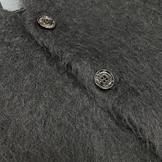 MONCLER cardigan Nylon black Moncler Genius 21 years Moheya Fragment mens TG M Used Authentic