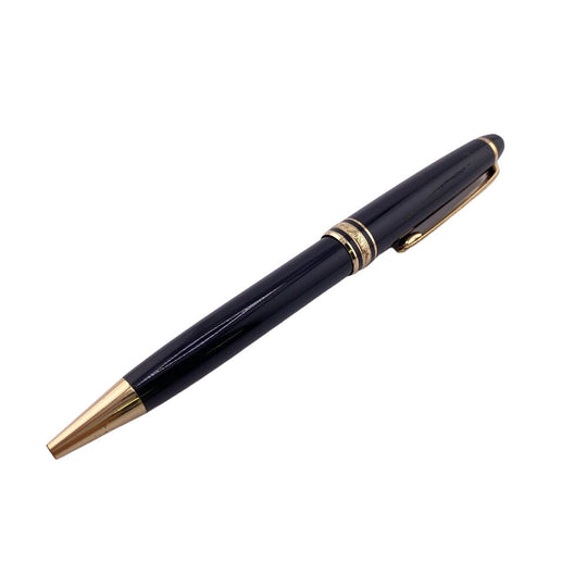 MONTBLANC Ballpoint pen Resin, Gold Plated black Meisterstck Women(Unisex) Used Authentic