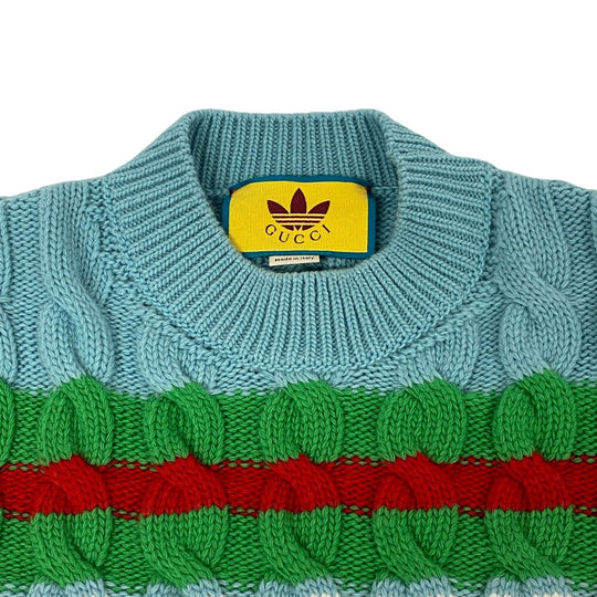 GUCCI one piece 717710 wool multicolor Adidas Knit S Moheya Women S Used Authentic