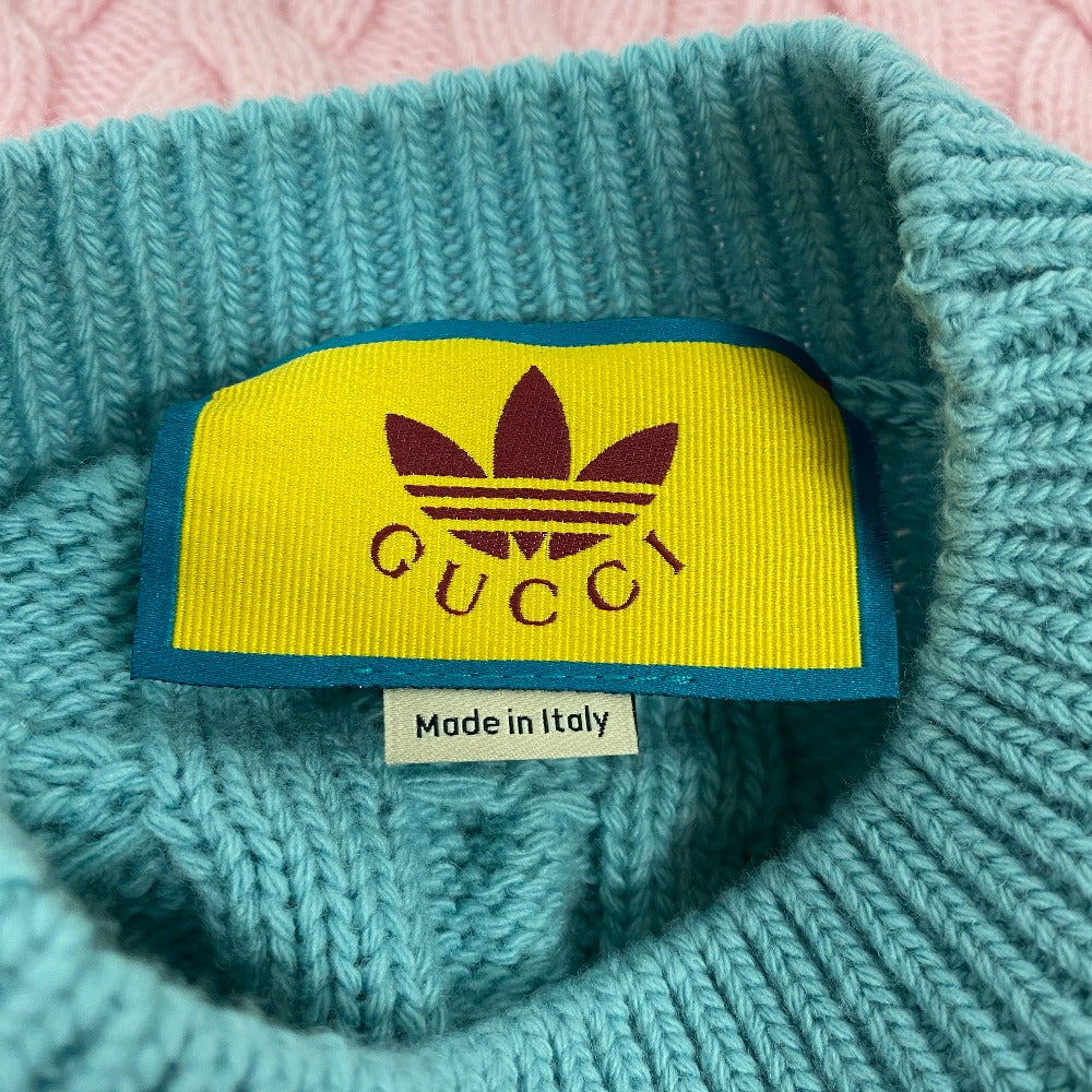 GUCCI one piece 717710 wool multicolor Adidas Knit S Moheya Women S Used Authentic