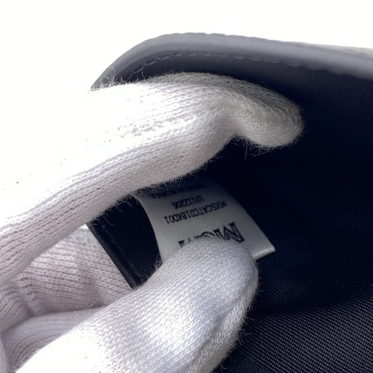 MCM Bifold Wallet MXSCATC01 leather black Bill Compartment Card Case mens Used Authentic