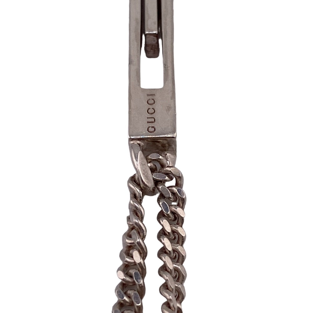 GUCCI Necklace Silver925 Silver Branded G Women Used Authentic