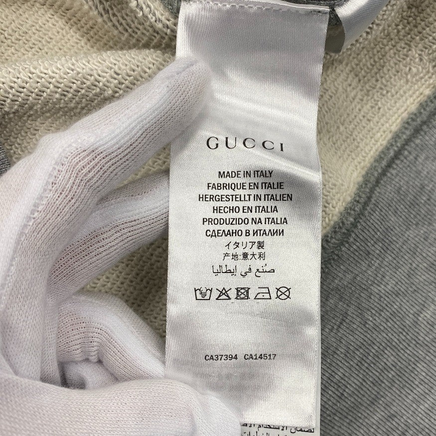 GUCCI Hoodie 560502 cotton gray XS mens Used Authentic