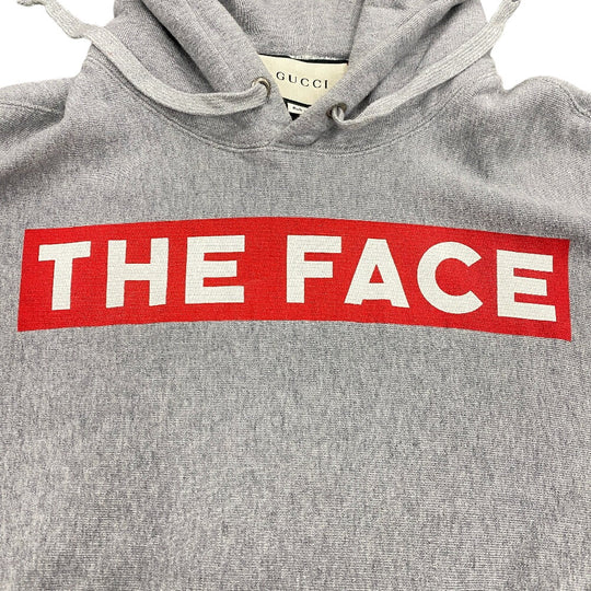 GUCCI Hoodie 560502 cotton gray XS mens Used Authentic