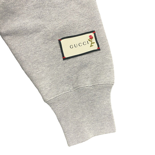 GUCCI Hoodie 560502 cotton gray XS mens Used Authentic