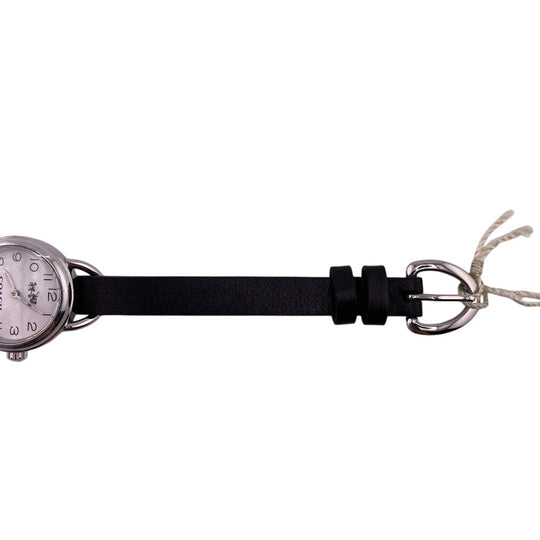 COACH Watches Stainless Steel black quartz Black Pink Silver Dolly Change DREE GIFT SET Women Used Authentic