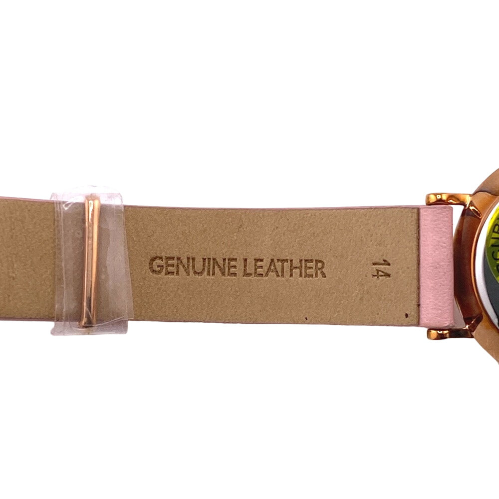 COACH Watches 14503628 leather pink Pink pearl Women Used Authentic