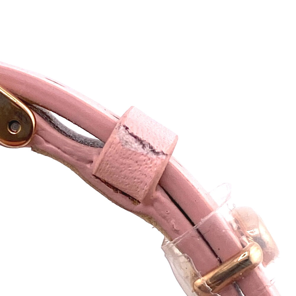 COACH Watches 14503628 leather pink Pink pearl Women Used Authentic