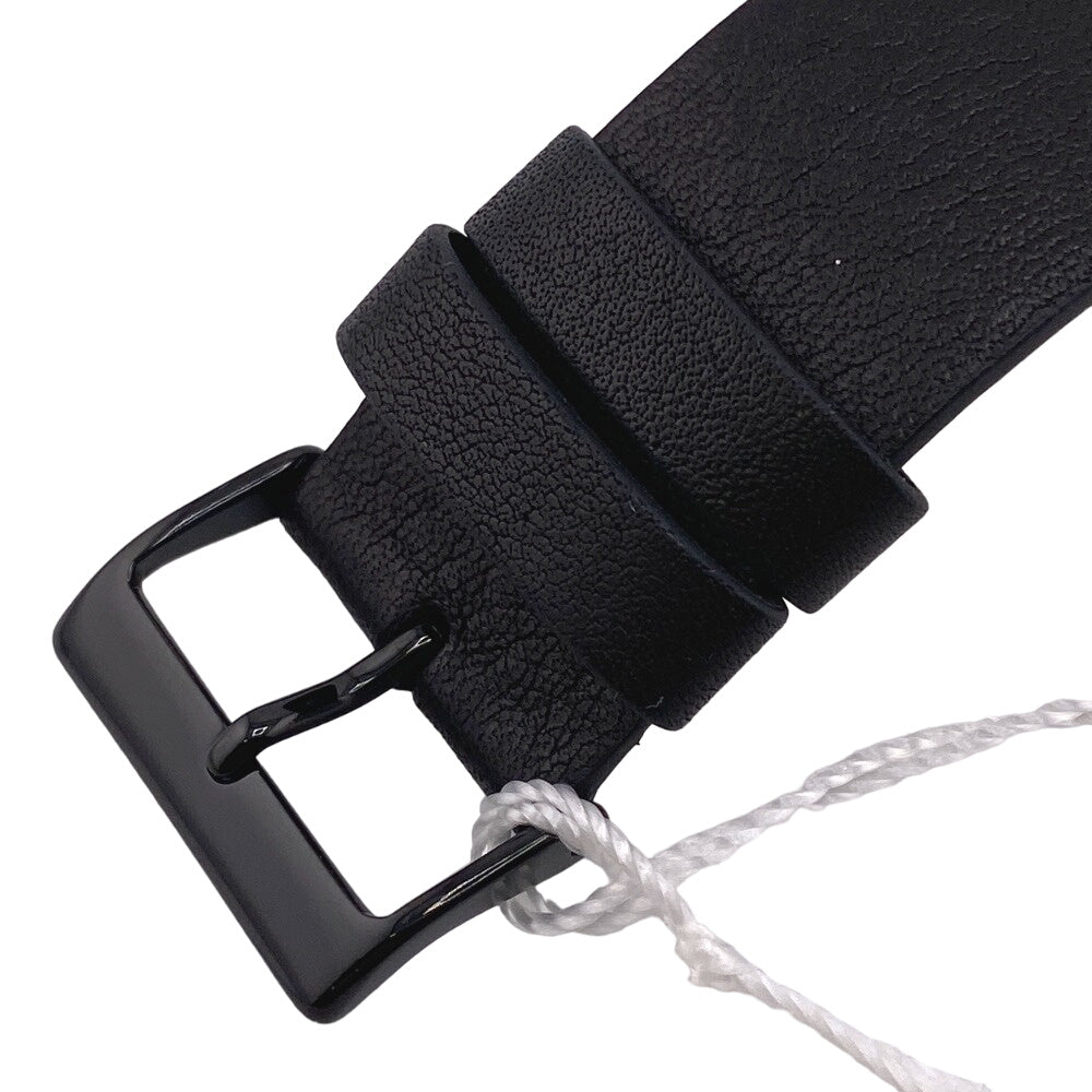 COACH Watches 14602528 Stainless Steel , Leather black CHARLES Navy dial Women(Unisex) Used Authentic