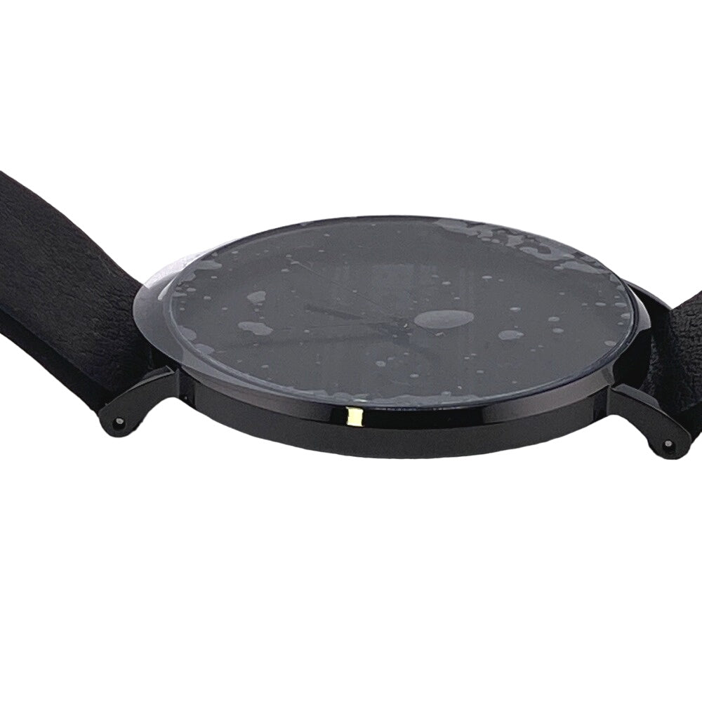 COACH Watches 14602528 Stainless Steel , Leather black CHARLES Navy dial Women(Unisex) Used Authentic