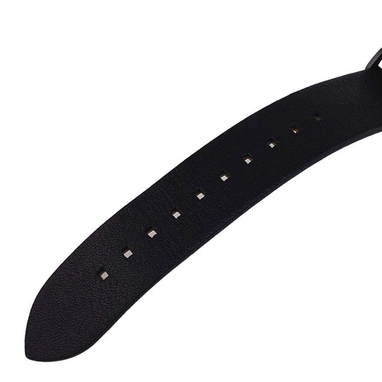 COACH Watches 14602528 Stainless Steel , Leather black CHARLES Navy dial Women(Unisex) Used Authentic