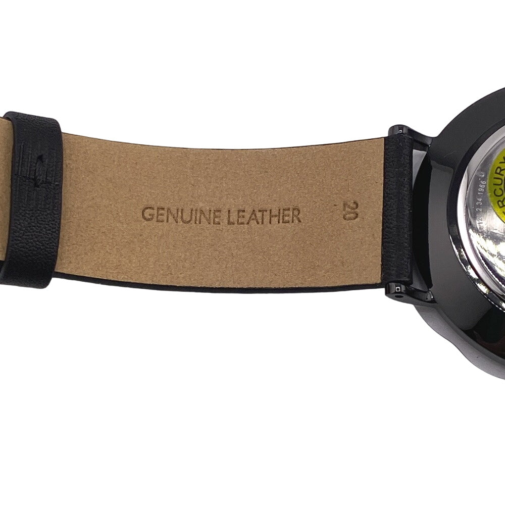 COACH Watches 14602528 Stainless Steel , Leather black CHARLES Navy dial Women(Unisex) Used Authentic