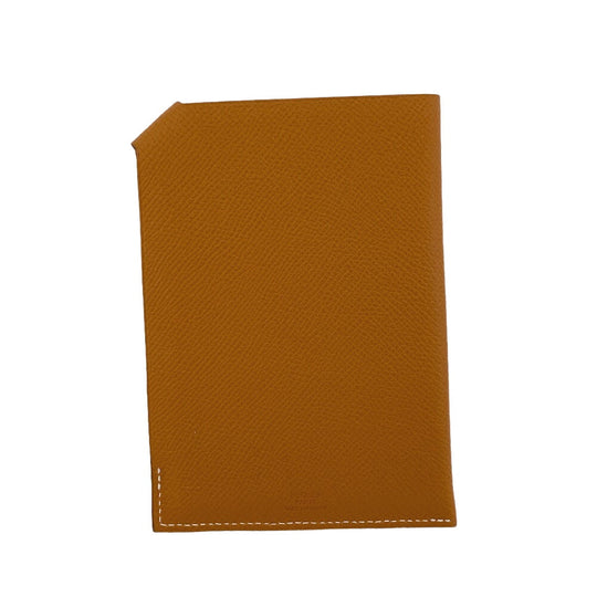HERMES passport case Epsom Brown 2016 Talmac PM Women(Unisex) Used Authentic