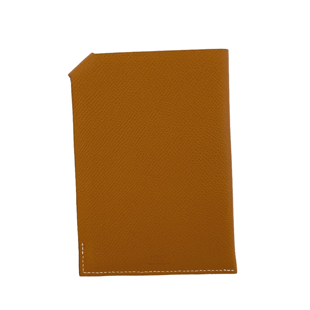 HERMES passport case Epsom Brown 2016 Talmac PM Women(Unisex) Used Authentic