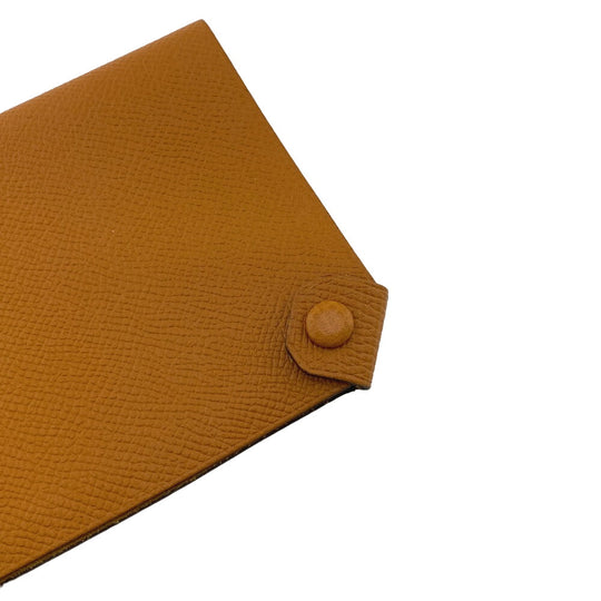 HERMES passport case Epsom Brown 2016 Talmac PM Women(Unisex) Used Authentic