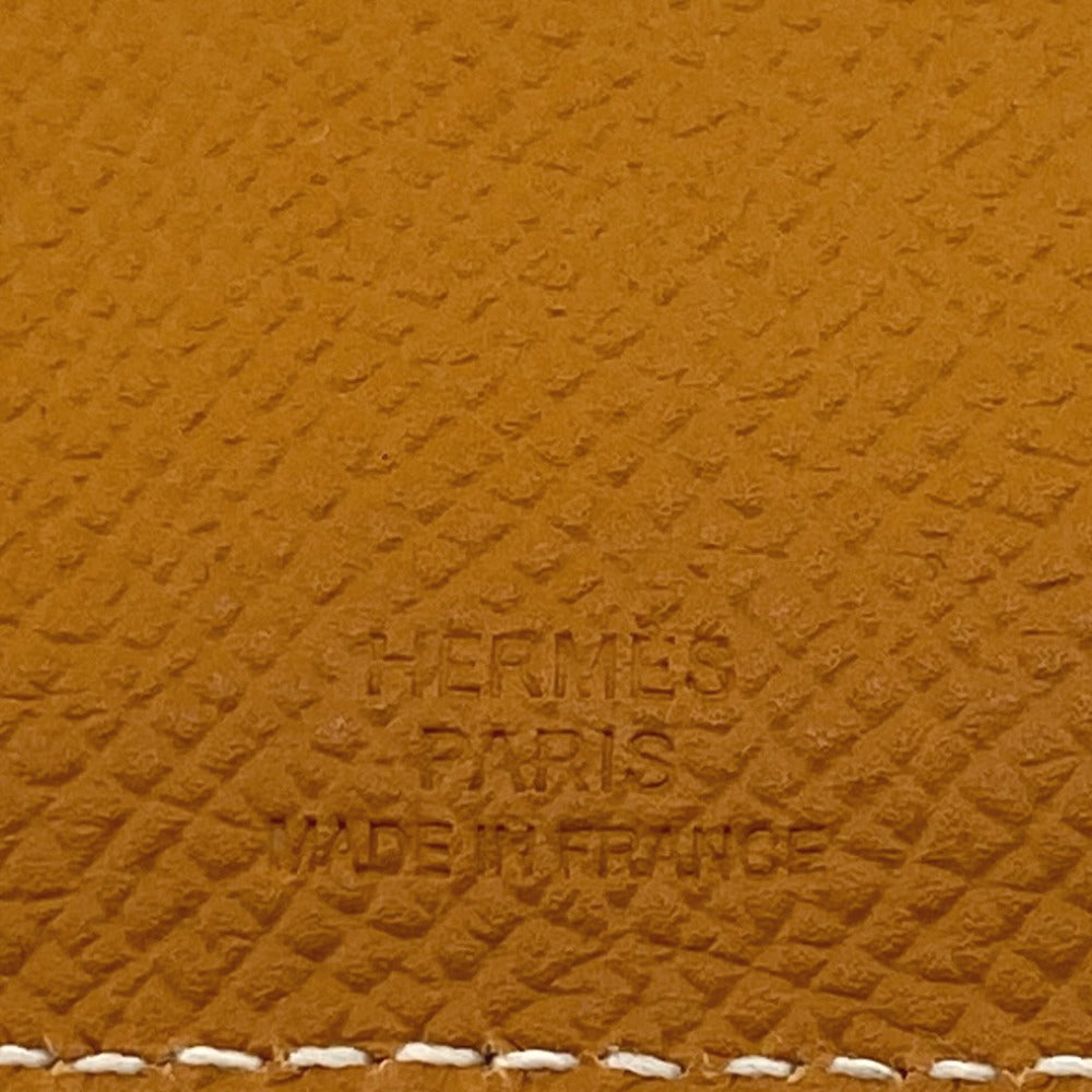 HERMES passport case Epsom Brown 2016 Talmac PM Women(Unisex) Used Authentic