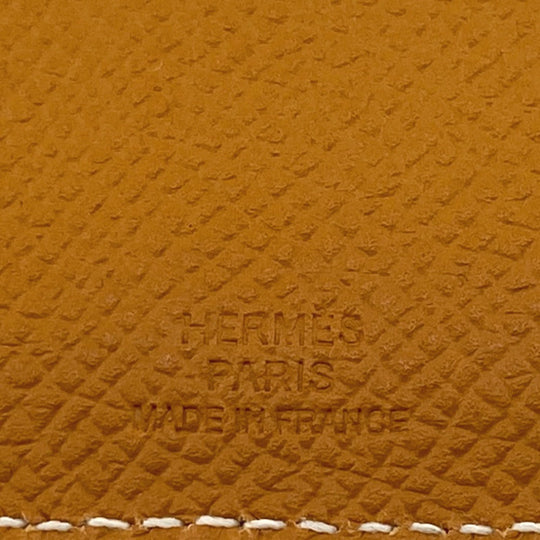 HERMES passport case Epsom Brown 2016 Talmac PM Women(Unisex) Used Authentic