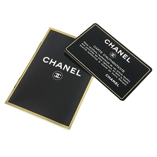 CHANEL Shoulder Bag lambskin black Single flap Double Chain COCO Mark Deca Trasse Women Used Authentic