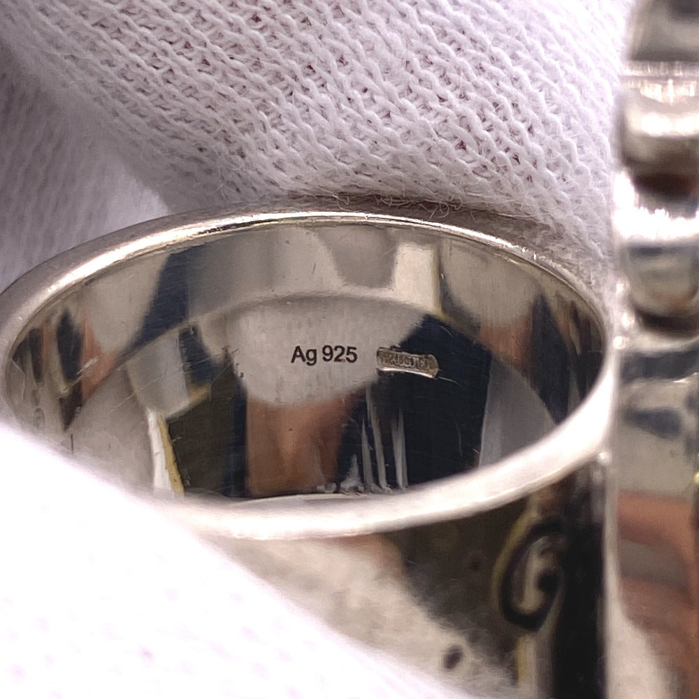 GUCCI Ring Silver925 Silver 925 23.4g GG pineapple mens Used Authentic