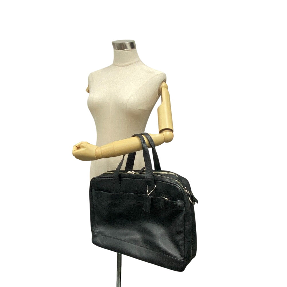 COACH Business bag F54804 leather black Business bag mens Used Authentic