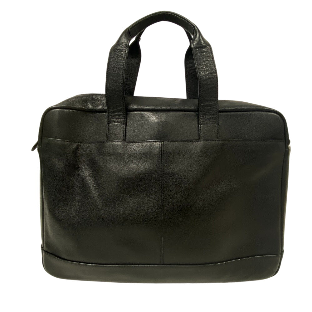 COACH Business bag F54804 leather black Business bag mens Used Authentic