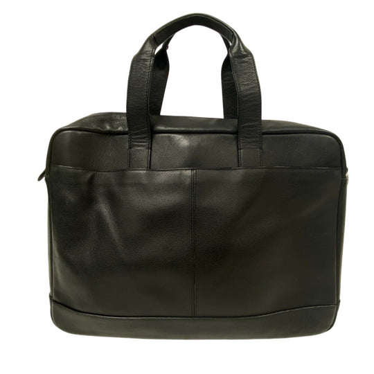 COACH Business bag F54804 leather black Business bag mens Used Authentic