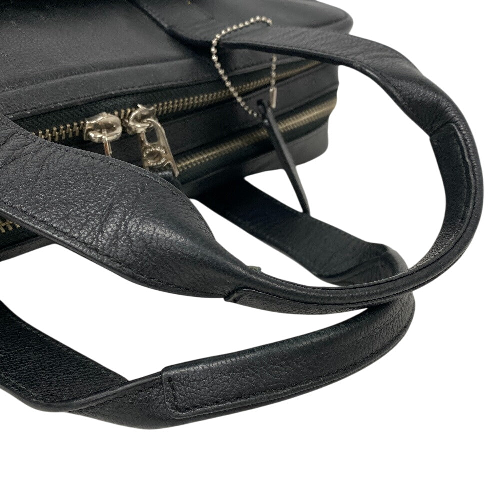 COACH Business bag F54804 leather black Business bag mens Used Authentic