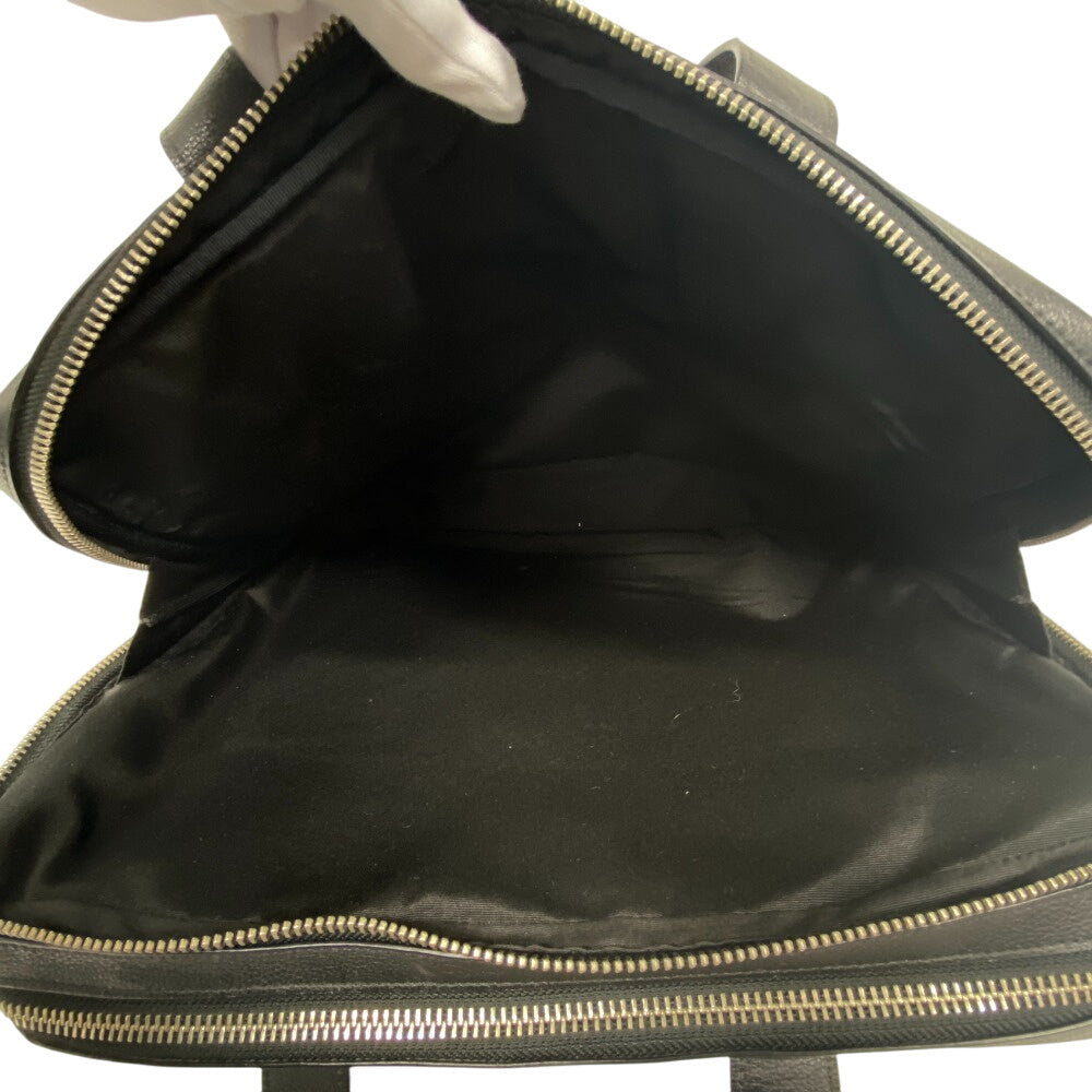 COACH Business bag F54804 leather black Business bag mens Used Authentic