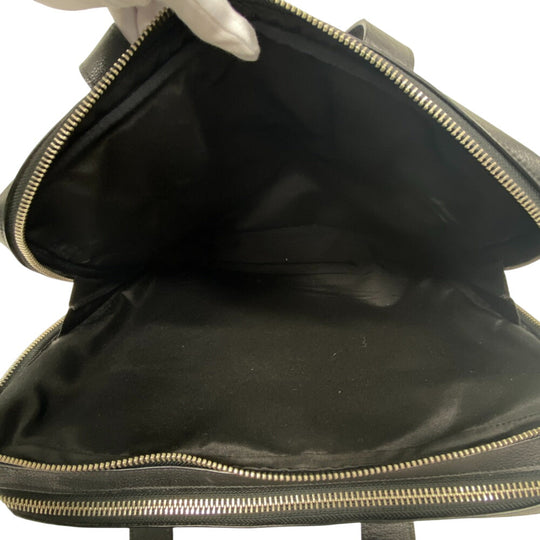 COACH Business bag F54804 leather black Business bag mens Used Authentic