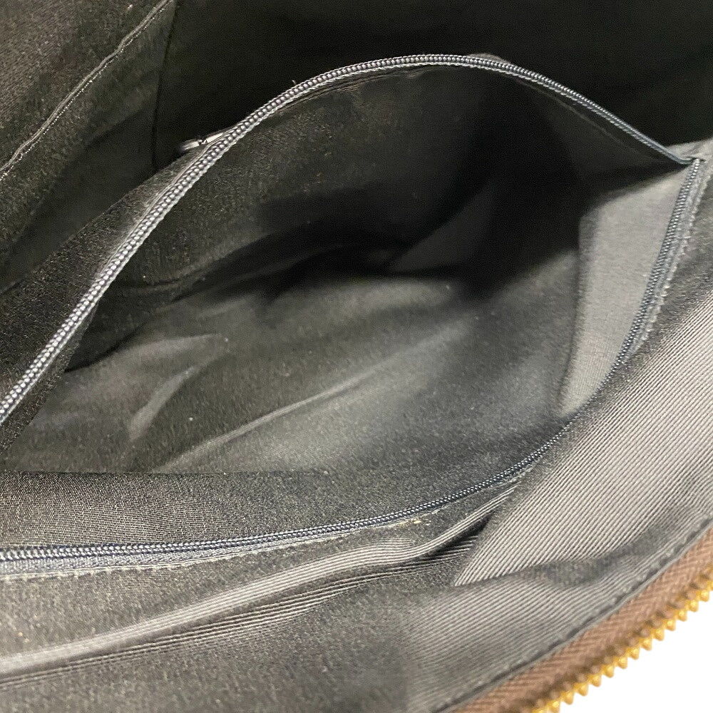 COACH Tote Bag F79609 leather Brown Signature Women Used Authentic